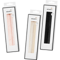 Papilloten maxi, rosa/beige/schwarz ebelin