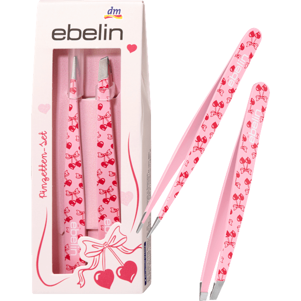 Pinzetten Set "Cherry Love" ebelin