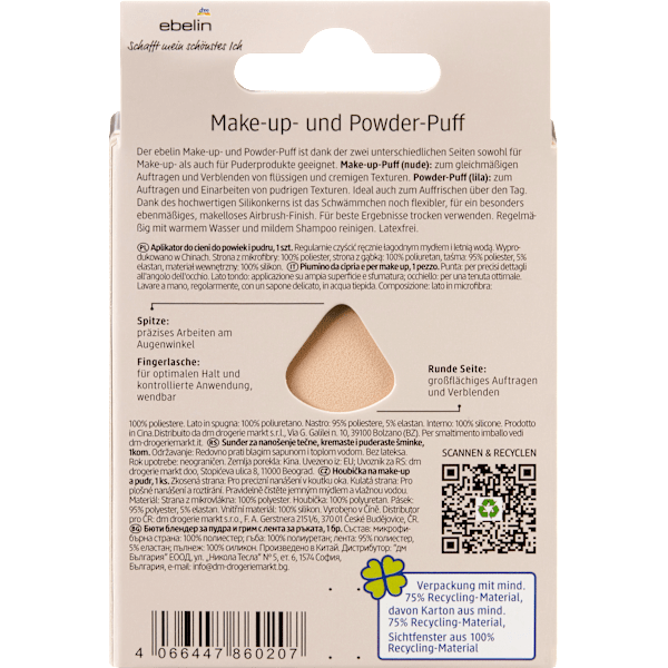 PowderPuff 2 in 1 ebelin