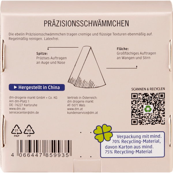 Präzisionsschwämmchen ebelin