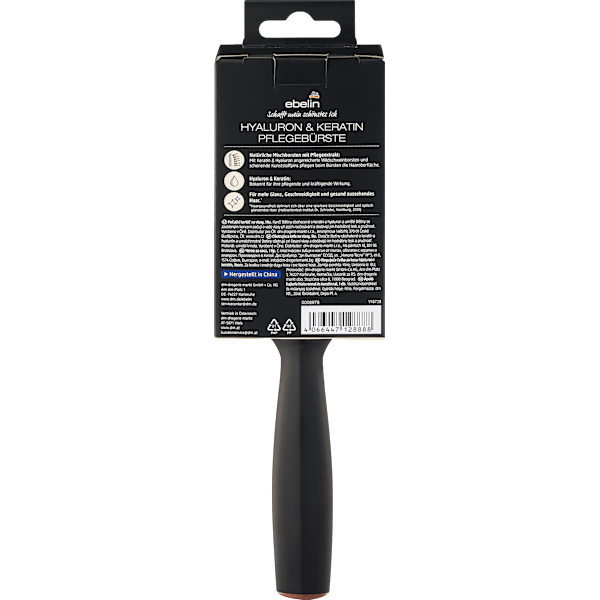 Paddelbürste Hyaluron & Keratin oval ebelin PROFESSIONAL