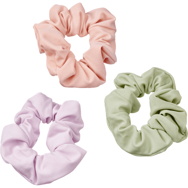 Scrunchies Sport aus Bikini-Stoff, flieder/rosa/grün ebelin