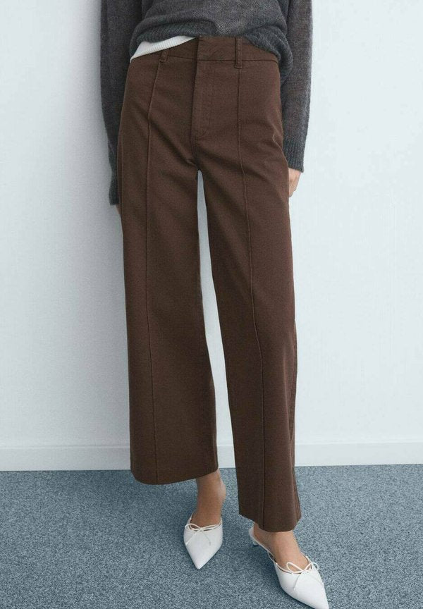 Mango Trousers - schokolade