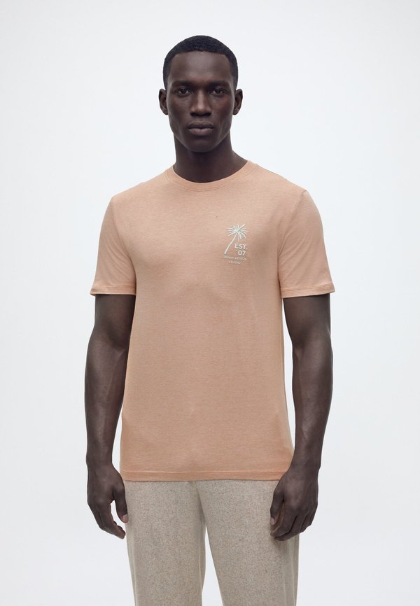 TOM TAILOR DENIM FINE STRIPE PRINTED T-SHIRT