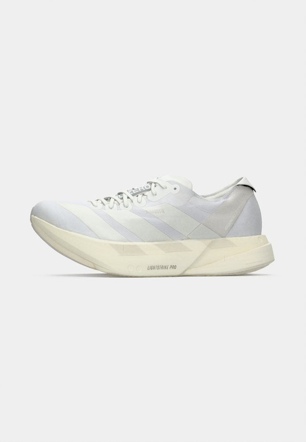adidas Performance ADIZERO ADIOS PRO - Road running shoes - footwear white/zero metallic/crystal white