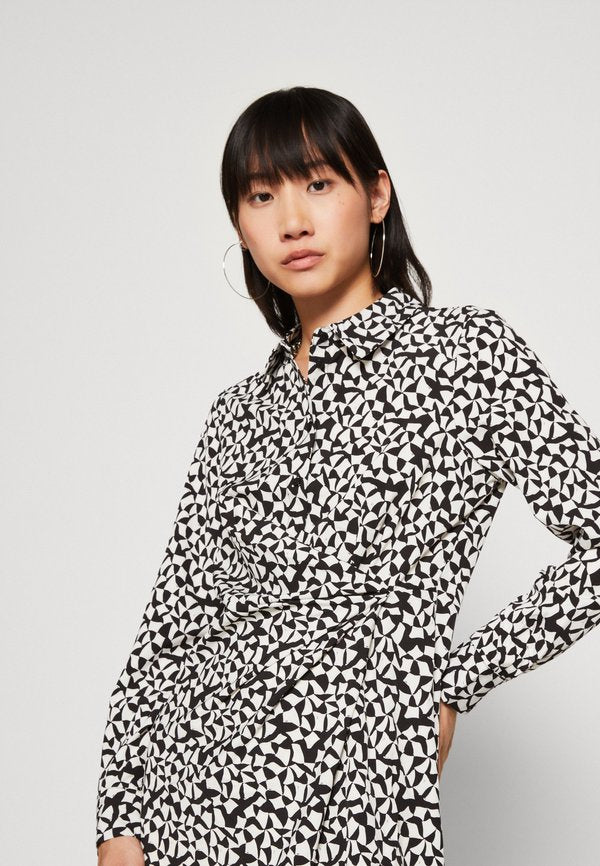 Vero Moda VMEVA OYA CALF SHIRT DRESS
