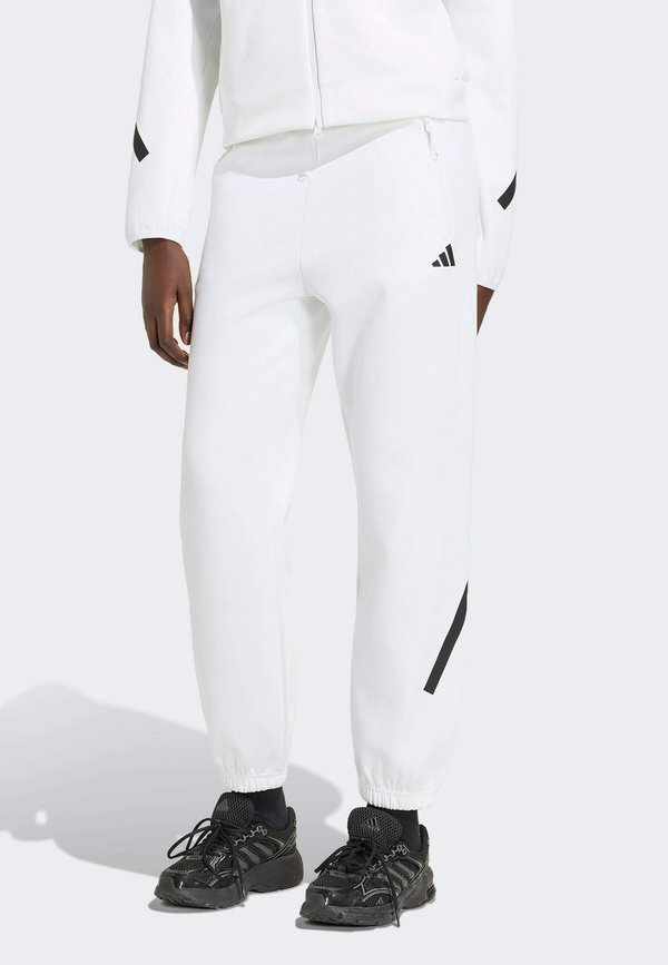 adidas Sportswear ADIDAS Z.N.E. PANTS - Tracksuit bottoms - white