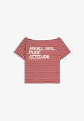 Bershka TSHIRT - Print T-shirt - light pink