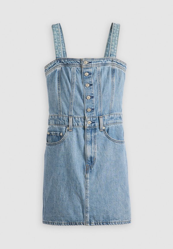 Levi's® ICONIC BUTTON THRU DRESS - Denim dress - chill day