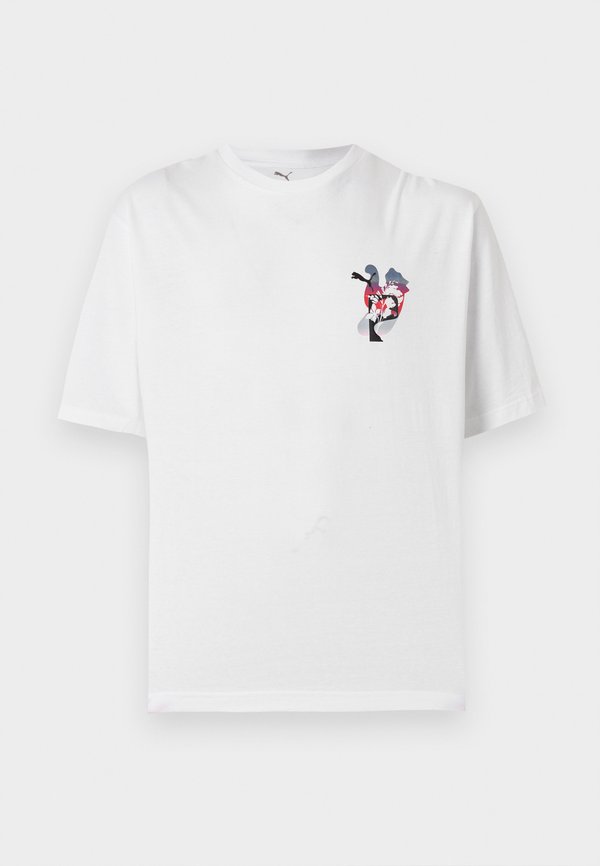 Puma GRAPHICS PSYCHO FLOWER BOXY TEE