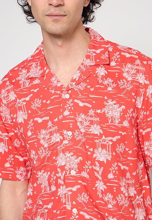 Lyle & Scott BOTANICAL GARDEN PRINT RESORT SHIRT