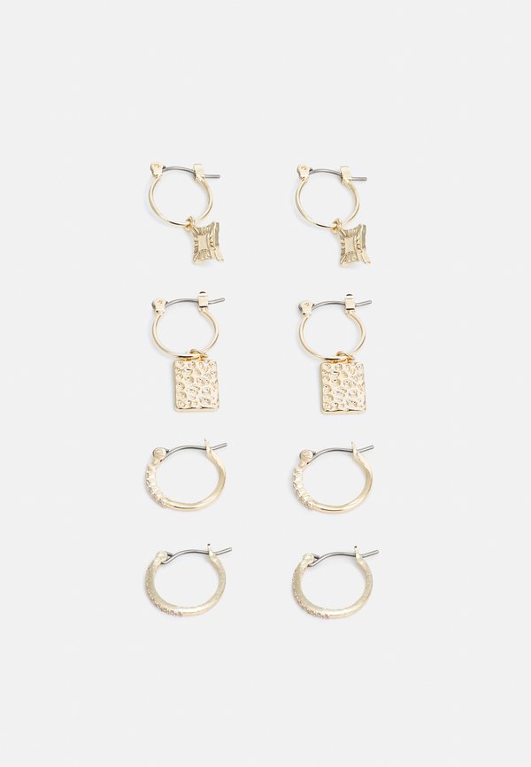 Pieces PCDICTA HOOP EARRINGS 4 PACK