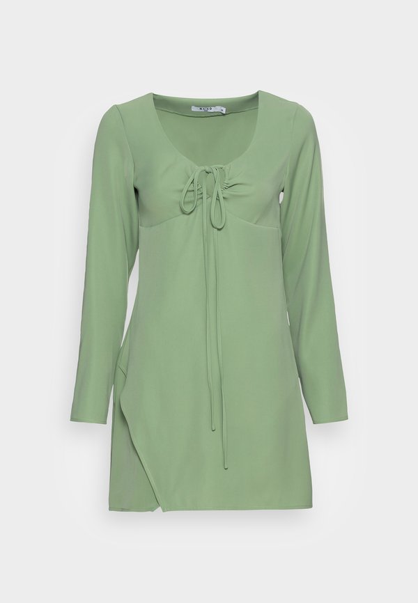 NA-KD KEYHOLE DETAIL MINI DRESS