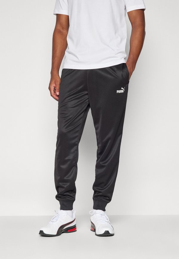 Puma LOGO PANTS - Tracksuit bottoms - black