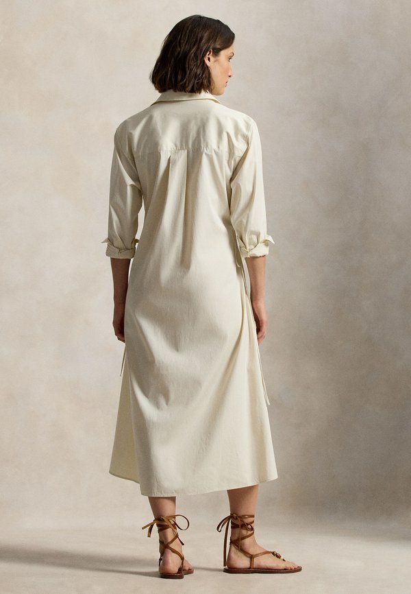 Polo Ralph Lauren COTTON DRAWCORD SHIRTDRESS