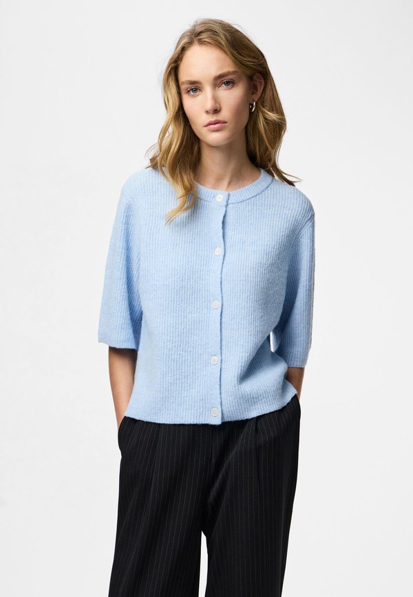 Pieces PCSILLY SS O-NECK KNIT CARDIGAN NOOS BC