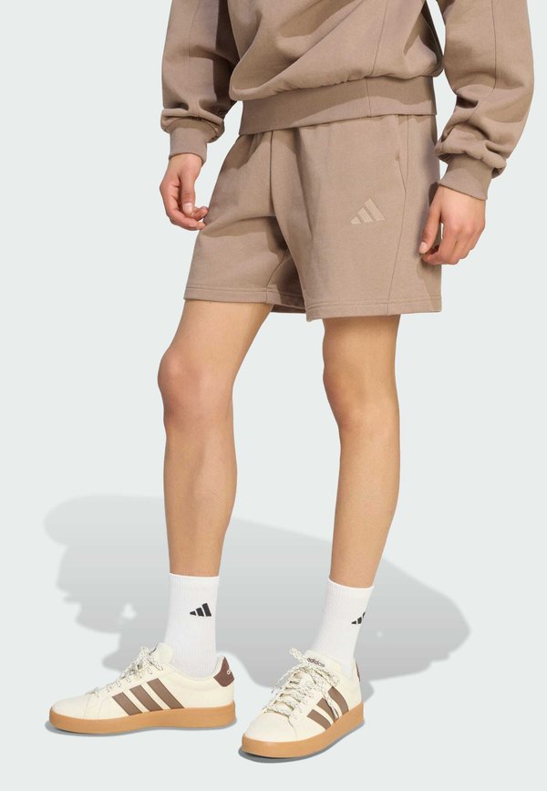 adidas Sportswear ADIDAS SPORTSWEAR ADIDAS KIT SMALL LOGO SHORT - Tracksuit bottoms - khaki six