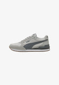 Puma ST RUNNER V4 SD UNISEX - Trainers - cool light gray-slate sky-gray echo- white-gum