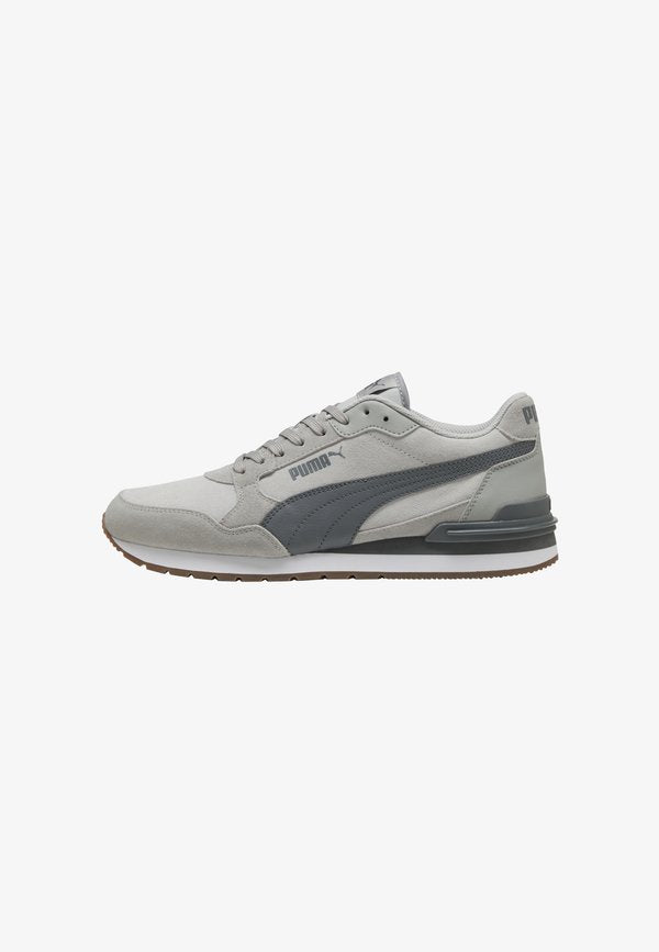 Puma ST RUNNER V4 SD UNISEX - Trainers - cool light gray-slate sky-gray echo- white-gum