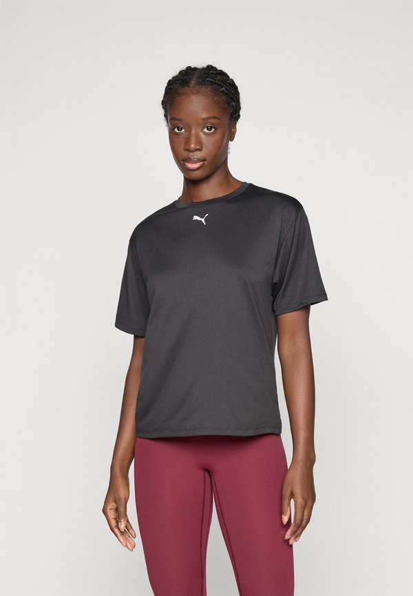 Puma TAD ESSENTIAL RELAXED TEE - Sports T-shirt - black