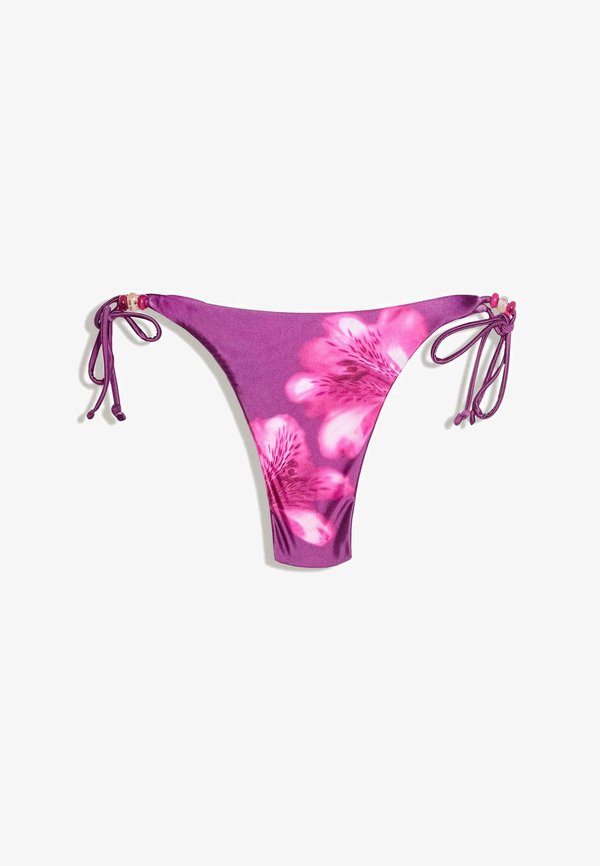 Bershka BIKINI BOTTOMS - Bikini bottoms - mauve