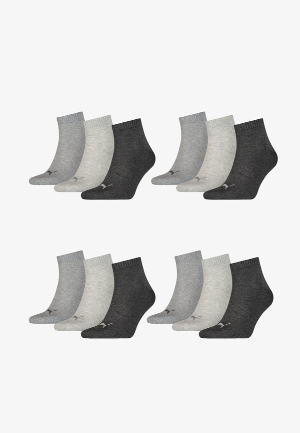 Puma QUARTER 12P - Socks - grey