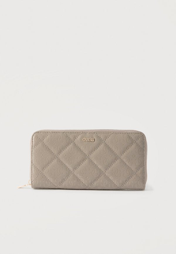 Guess LIBBY SLG LARGE ZIP AROUND - Wallet - dark taupe
