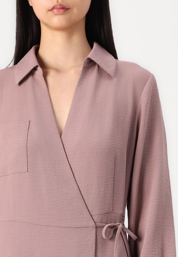ONLY ONLLYDIA V NECK WRAP DRESS