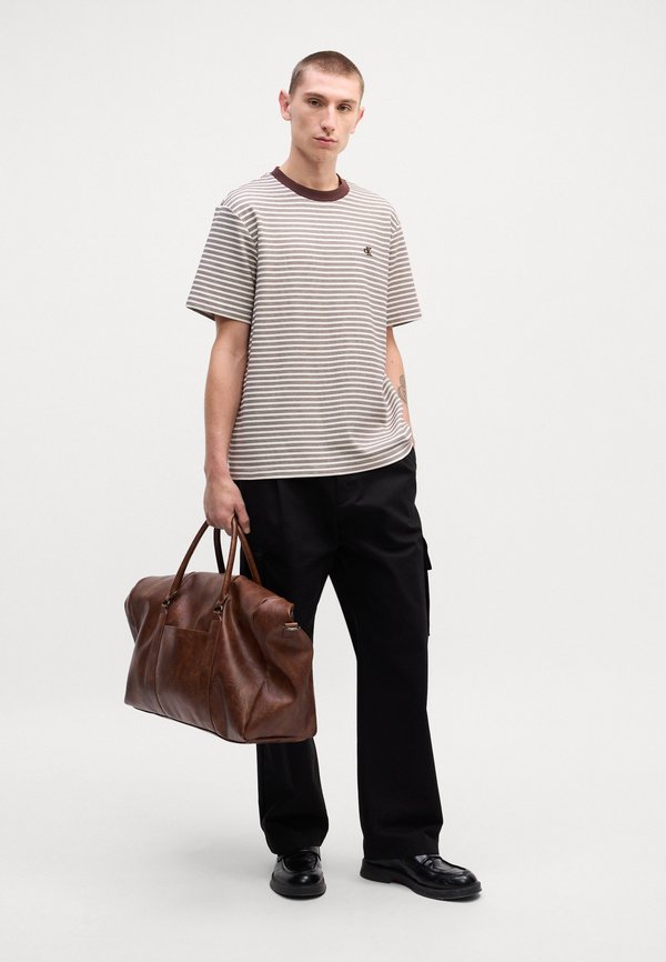 Calvin Klein STRIPED OTTOMAN TEE