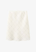 Mango ADULT - A-line skirt - white