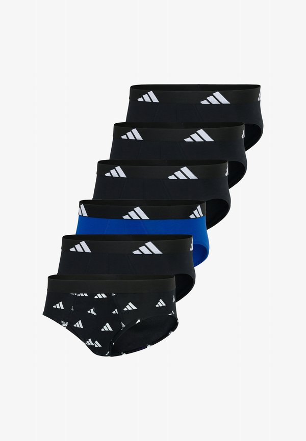 adidas Sportswear 6ER PACK ACTIVE FLEX - Briefs - schwarz blau