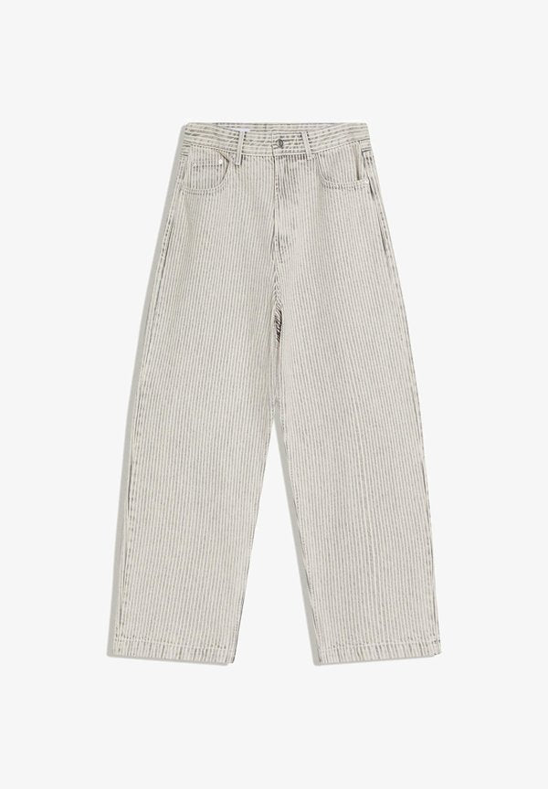 Bershka BARREL - Baggy Jeans - grey