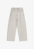 Bershka BARREL - Baggy Jeans - grey