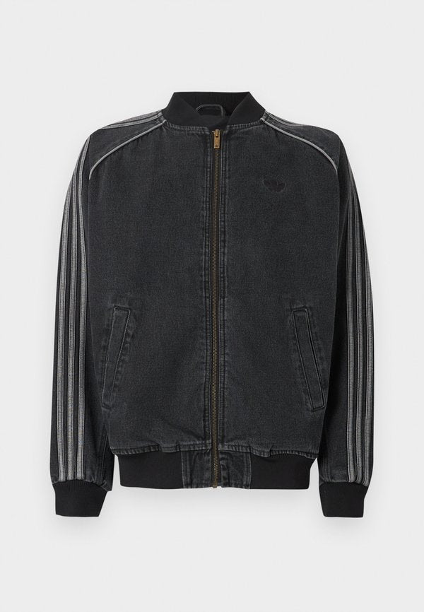 adidas Originals UNISEX - Denim jacket - true black denim