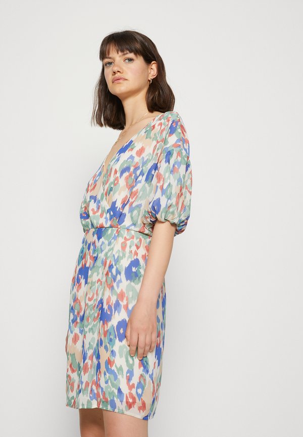 VILA VILUNA 2/4 V-NECK DRESS