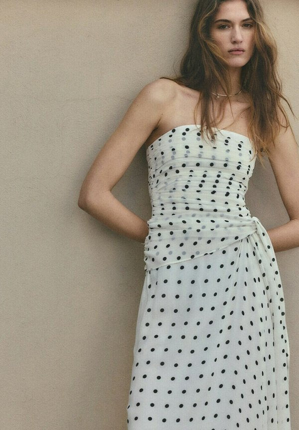 Mango ADULT - Maxi dress - off-white