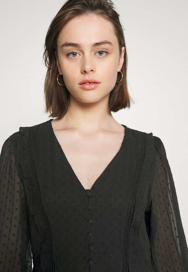 VILA VIMINIA V-NECK 3/4 SHORT