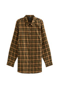 New Look Curves CURVES CHECKED BUTTON UP