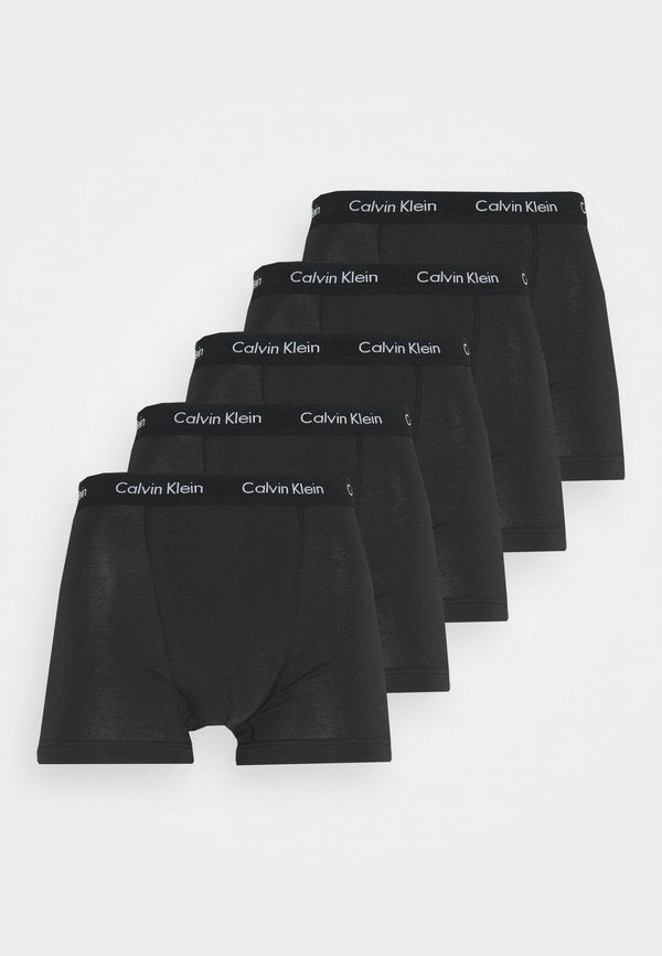 Calvin Klein Underwear 5 PACK - Trunks - black