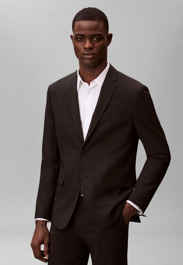 Calvin Klein ITALIAN CLASSIC ESSENTIAL TAILORING - Blazer jacket - black