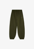 Bershka JOGGER - TRACKSUIT BOTTOMS - Tracksuit bottoms - olive