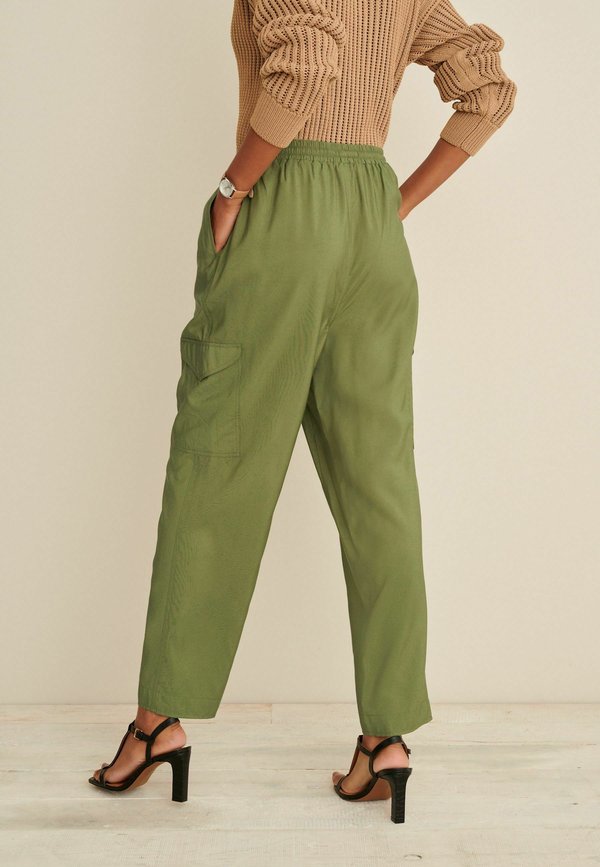 Next CARGO TROUSERS WITH ELASTICATED DRAWSTRING