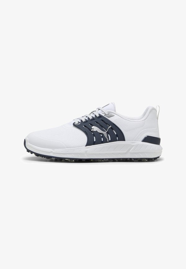 Puma Golf shoes - white deep navy silver