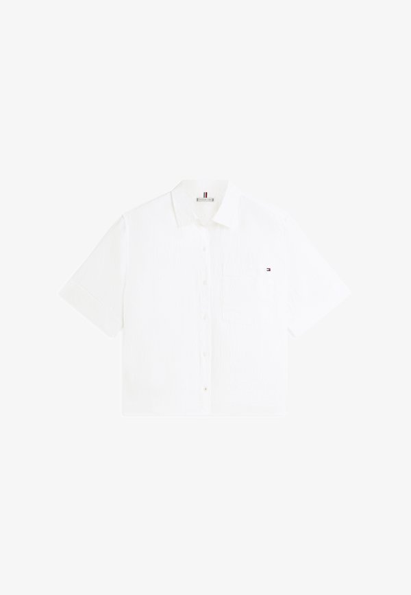 Tommy Hilfiger ESSENTIAL - Button-down blouse - optic white