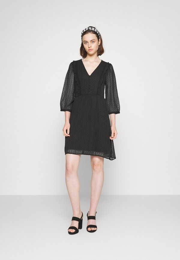 VILA VIMINIA V-NECK 3/4 SHORT