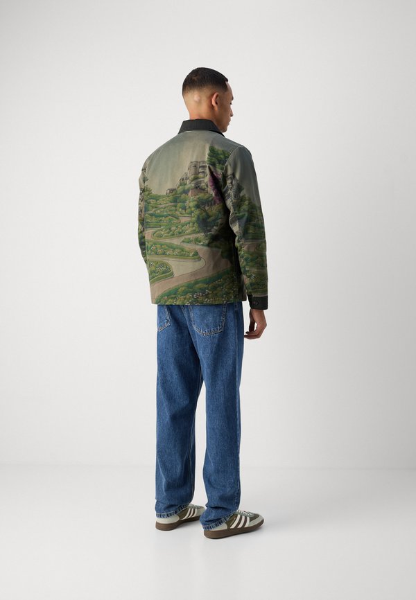 Scotch & Soda PHOTO PRINTED COACH JACKET