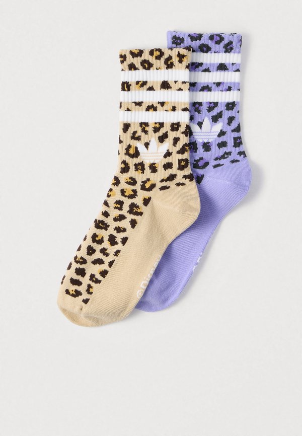 adidas Originals DISNEY X CHEETAH GIRLS 2 PACK - Socks - stone khaki/light purple