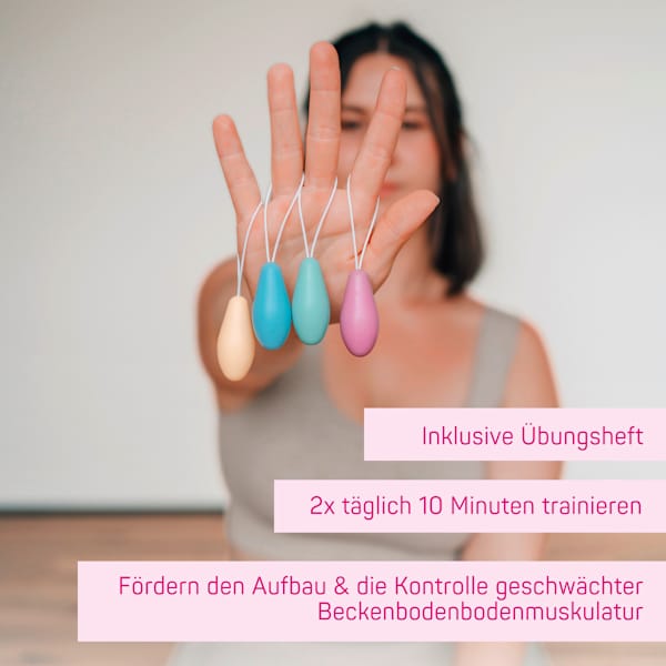 Beckenboden-Trainingshilfen Phase I Elanee