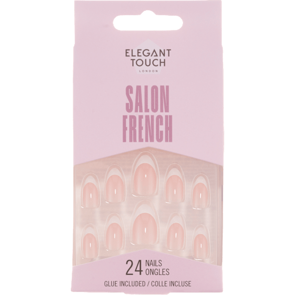 Künstliche Nägel Salon French 122 Elegant Touch