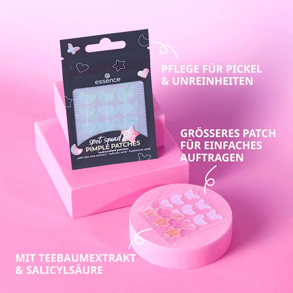 Anti-Pickel Pimple Patches Spot Squad Holo essence